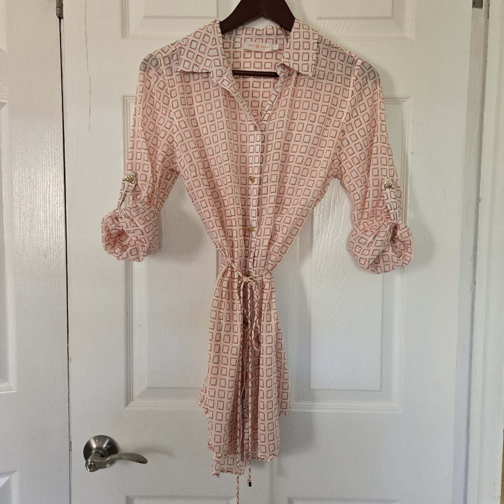 Tory Burch Shirt Dress - Picture 3 of 16